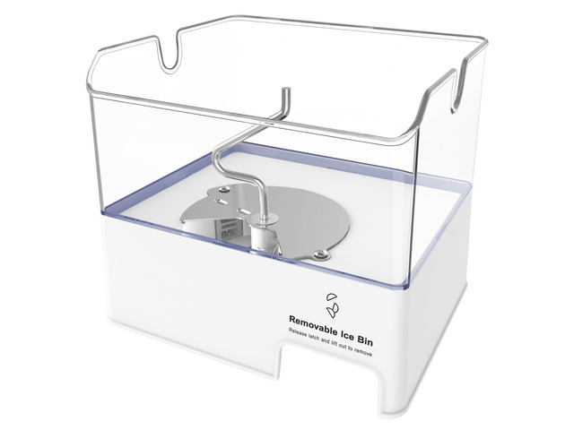 Upgraded W10347093 Removable Ice Bin Replacement for Whirlpool Refrigerator Ice Maker Parts WPW10347093 Ice Bucket fit WRF736SDAM13, WRF736SDAM14,...