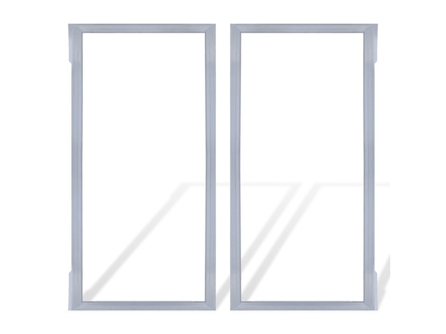 2 PACK 241778307 Freezer Door Gasket Compatible with Frigidaire Kenmore Crosley Electrolux Refrigerator Door Seal Replace for...
