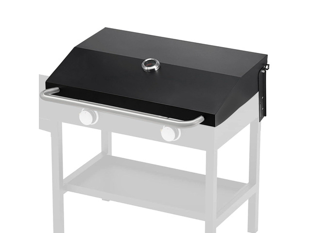 Hard Cover Hood for Blackstone 28 inch Griddle Lid with Rear Grease System, Blackstone Hood 28 Inch Hard Top Lid with Handle, Black