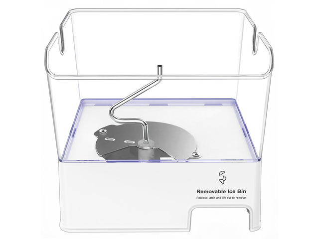 Upgraded WPW10347093 W10347093 Refrigerator Ice Bucket Compatible with Whirlpool, Maytag, KitchenAid Ice Maker Tray Replacement W10347100 Whirlpool...