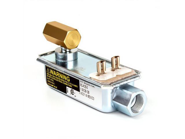 Robertshaw Gas Valve NC-4125-5, Y-30128-128, Gas Range Oven Safety Valve, Commercial Stove Gas Safety Valve for and Other Gas Ranges