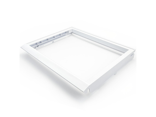 W10508993, 2209698 Crisper Cover Frame (no glass) Compatible with whirlpool, kenmore, maytag, amana, kitchenAid refrigerator etc. Shelf Frame...