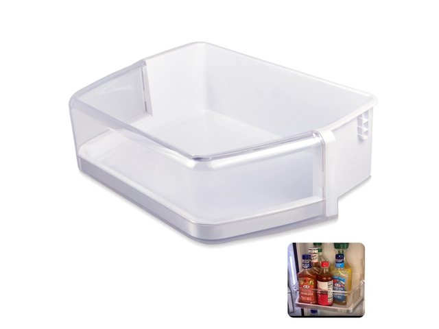 DA97-11520B Refrigerator Door Bin, DA97-11520A Door Shelf Bin Compatible with Samsung RF25HMEDBSG RF25HMEDBSR RF26J7500SR RF4267HARS Door Shelf...