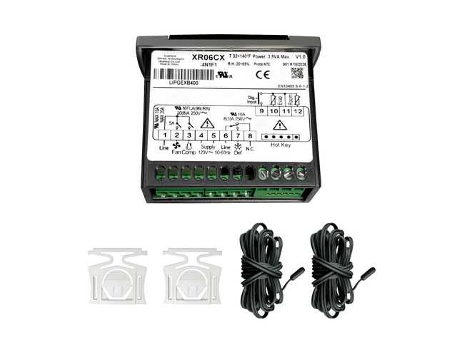 W0302184 Digital Refrigerator Controller for Atosa, Replacement Part MBF8001 MBF8002 MBF8003 MBF8501 MBF8501GR MBF8503 MBF8503GR MBF8504 MCF8701...