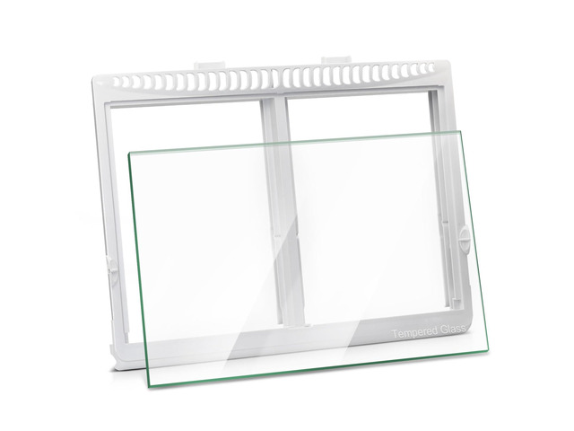 240364787 Refrigerator Crisper Drawer Cover Frame with 240350608 Crisper Glass Replacement for Frigidaire kenmore Drawer Replacement,for Frigidaire...