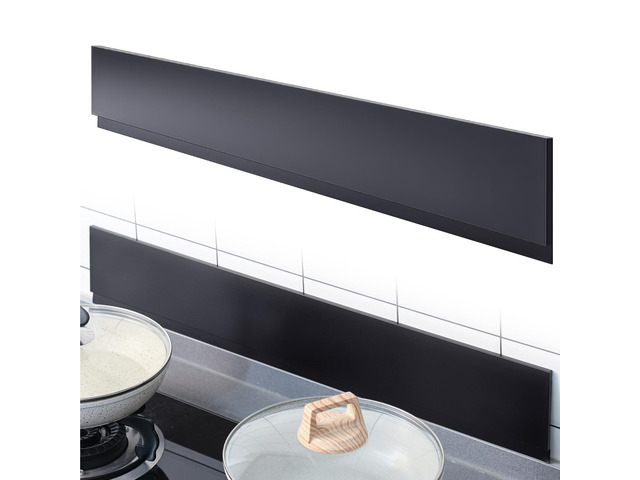 Front Control Freestanding Range Universal Backguard 29.72' L x 4.72' W Stainless Steel Backsplash for Stove, Easy Installation Hood Backsplash for...