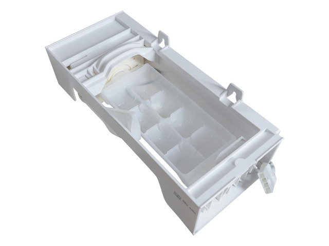 W11284458 Refrigerator Ice Maker with 4-Pin Female Connector Fits for Whirlpool W11088559 Ice Maker Replace 4961086 AP6809232 PS12584610...