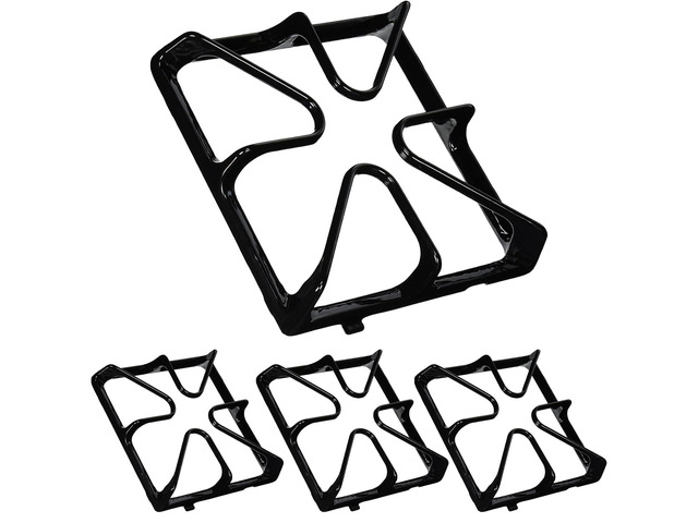 WB31K10034 Cast Iron 4 Burner Grate, Stove Grates Replacement for GE Gas Range Oven Stove Top Surface Grate WB31K10065, 8-1/2 x 8-1/2