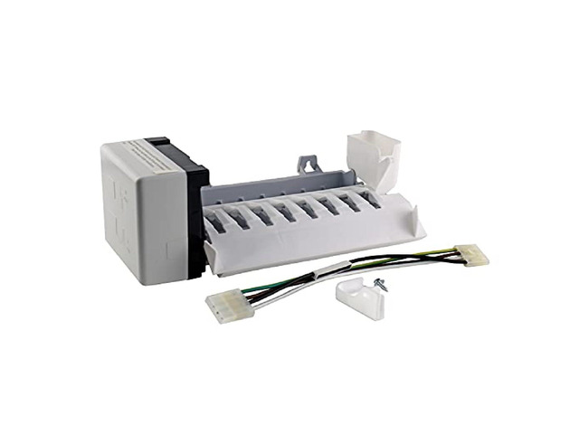 2198597 Refrigerator Freezer Icemaker Replacement Compatible with Whirlpool, KitchenAid for ice Makers Inside The Freezer Door. with a ice Chute...