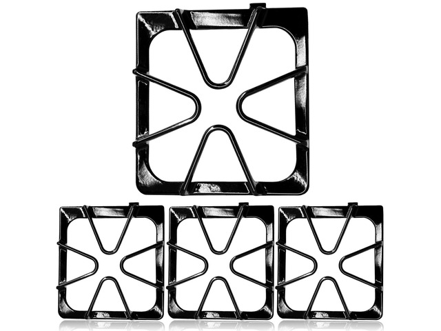 W10447925 Gas Stove Burner Grates Replacement for Whirlpool, Kenmore, Maytag, Amana, Inglis, Kirkland Stove Top, WPW10447925, W10333861A Grate Kit...