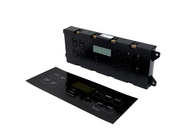 318414213 Oven Control Board and Clock for Electric Ranges and Stoves, Black