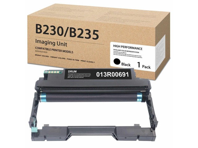 B230/B225/B235 Extra High Capacity Drum Cartridge (Black, 1-Pack) - Compatible 013R00691 Drum Unit Replacement for Xerox B230 B225 B235 Printer