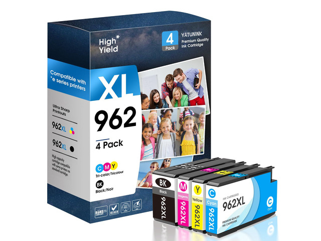 962XL Ink Cartridges Combo Pack Compatible for HP 962 Ink Cartridges Works with HP Officejet Pro 9015/9015e 9025/9025e 9020/9020e 9018/9018e...
