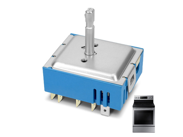 NE58F9710WS NE59J7630SS NE59J7630SG Triple Burner Switch Fit for Samsung Stove NE58K9850WG NE58K9850WS NE59J7630SB NE59J7651WS NE58H9950WS...