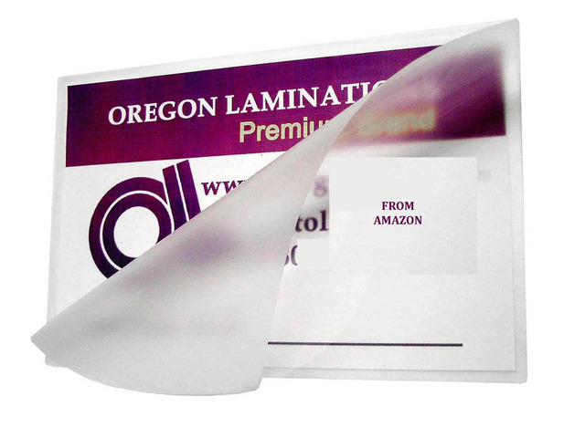 Thermal Laminating Pouches Mini-Menu 5 Mil 11-1/4-x-17-1/4-inches 100/pack Size Heat Seals as large as Standard 11- x-17 Sheet Clear Glossy Finish...