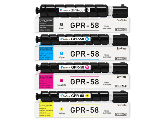 GPR-58 GPR58 Toner Cartridge Replacement for Canon ImageRunner Advance C356iF C256iF C356 C256 DX C257 C257iF C357 C357iF DX-C359IF DX-C259IF...