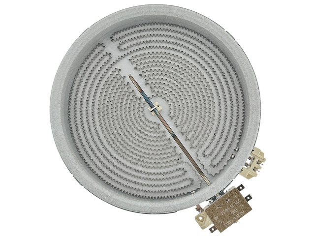 389082702 Range Cooktop 8'/5' Dual Radiant Surface Element Burner 2200/1000W 9 inch, Compatible with Frigidaire Kenmore GE, Replaces 316049703,...