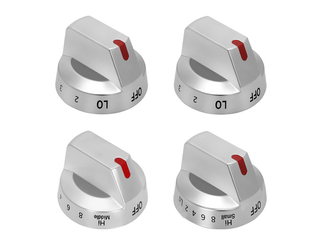 DG94-04397D 3 Ring Burner knob DG94-04397C DG94-04397B for Samsung NE63BB851112AA NE63BB871112AA Electric Stoves 2 Knobs Single Burner 1 knob...
