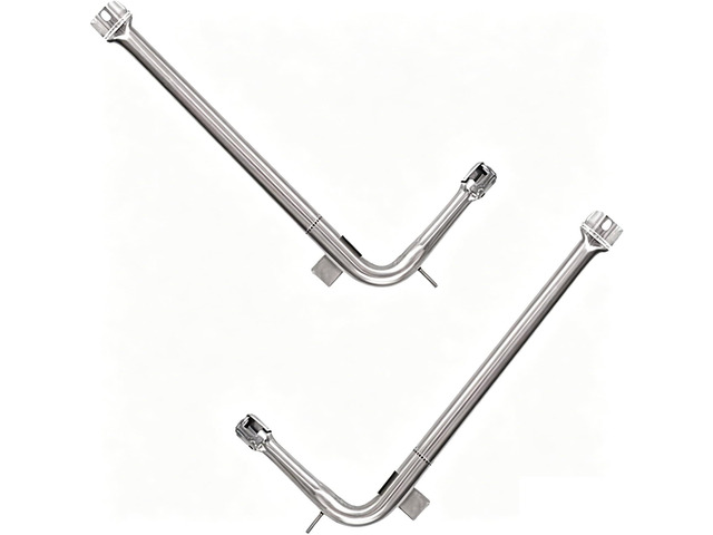 Burner Tube for Viking Appliance Oven Burner EVGIC305 VGIC365 VGRC605 VGSS480 Viking Range Parts, PB050012, 2-Pack Pb050009 Stainless Steel Gas...