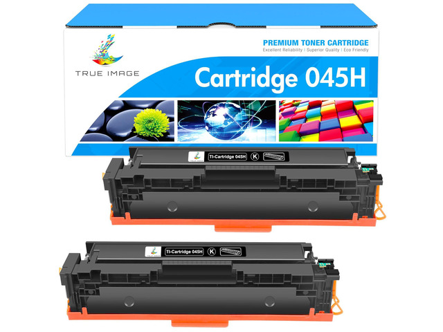 045H 045 Black Toner Cartridges Set for Canon CRG045 CRG-045 Printer 2 Pack Compatible for Canon CRG 045 Color ImageCLASS MF634cdw MF632cdw...