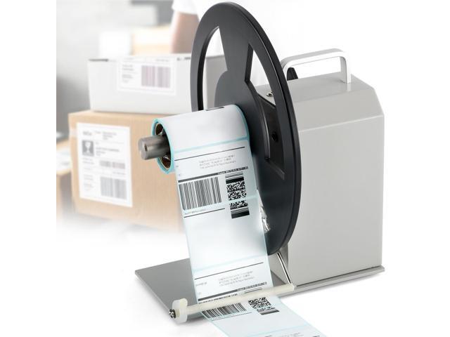 Automatic Label Rewinder, Speed-Adjustable Sticker Rewinder, Bidirectional Label Rewinding Machine, Synchronized with Printer, 1'/1.5'/3' Core...