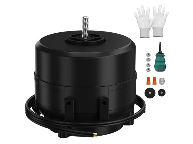 800401 (20Z854, SP-B9BA16) Evaporator Motor 9W 1550RPM 115V, Direct OEM Replacement for TR/UE Refrigerator Units, Upgraded Aluminum Housing for...