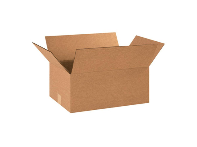 18128 Corrugated Cardboard Box 18' L x 12' W x 8' H, Kraft, For Shipping, Packing and Moving (Pack of 25)