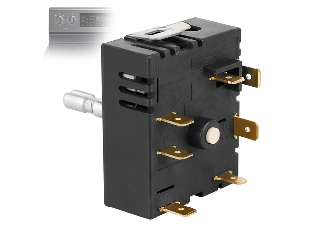 DG44-01006A Dual Burner Infinite Switch Compatible with Samsung Samsung Stove Parts PER001-12 D PER001-02 D,NE58F9500SS,...