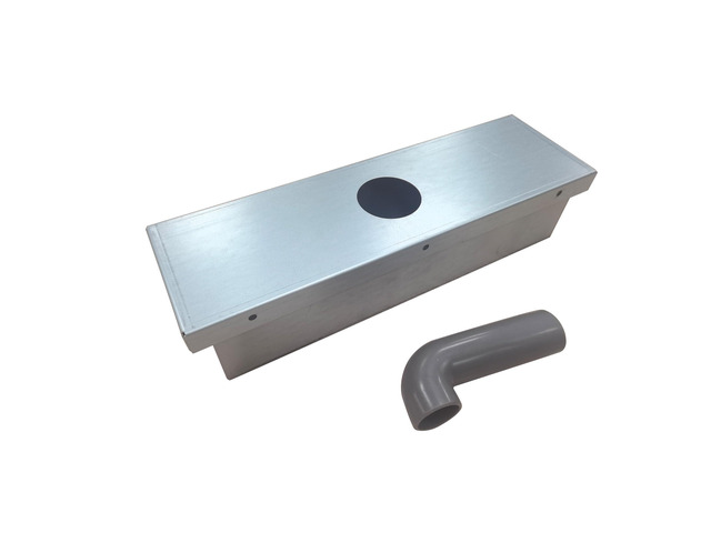 Grease Box for Restaurant Canopy Hood Exhaust Fan Galvanized Sheet Hood Accessories for Restaurant