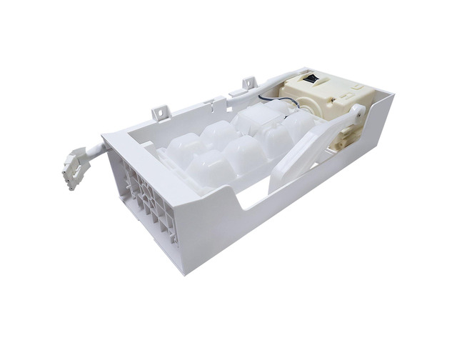 W11546935 Refrigerator Ice Maker with 5-Pin Male Connector W11359448 Ice Maker Assembly Fits for Whirlpool Amana Kenmore Replaces W11700250 W11633658