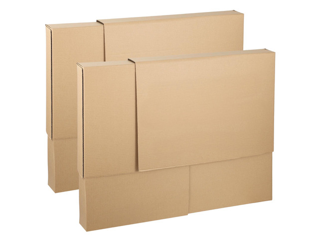 2 Sets TV Moving Box Adjustable Up to 62' TVPicture/Paint/Mirror moving Boxes for Protecting Screen,Cardboard, nclude 2 Large Case Flat Screen TV...