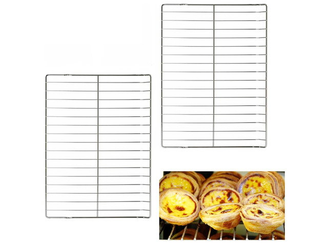 Upgraded WB48T10095 Oven Racks Replacement 23.8 * 17.3 Inch Compatible with GE Hotpoint Oven Stove Wire Rack Replace AP5665850, 2629419, PS6447646,...
