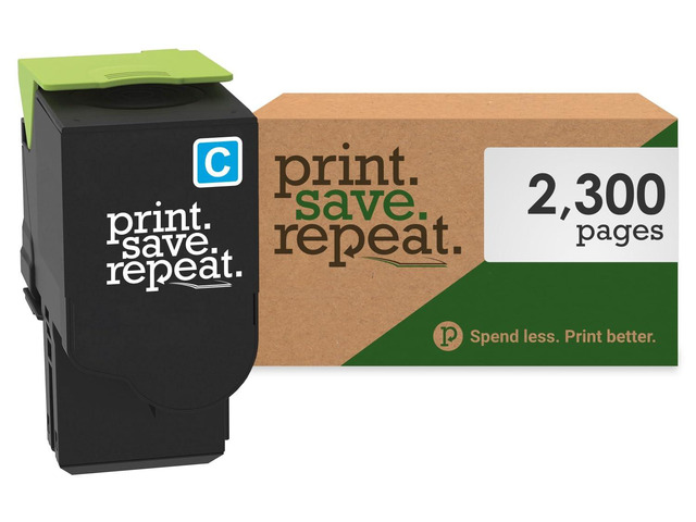 Lexmark C231HC0 Cyan High Yield Toner Cartridge for C2325, C2425, C2535, MC2325, MC2425, MC2535, MC2640 [2,300 Pages]