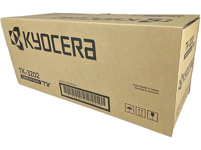 Document Solutions 1T02WF0US0 Model TK-3202 Genuine Black Toner Cartridge for M3860idnf / M3860idn / P3260dn Laser Printers, Up to 40,000...