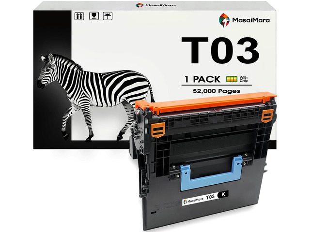 T03 Black Toner Cartridge for Canon ImageRunner Advance 525iF 525iFZ 615iF 615iFZ 715iF DX 527iF 617iF 617iFZ 717iF 719iF 719iFZ 619iF 619iFZ 529iF...