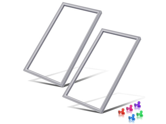 [2 PACK] UPGRADED 5304505782 216522370 Freezer Door Gasket Compatible with Frigidaire Refrigerator Door Gasket Seal FPRU19F8RFC FPUH19D7LF1 Freezer...