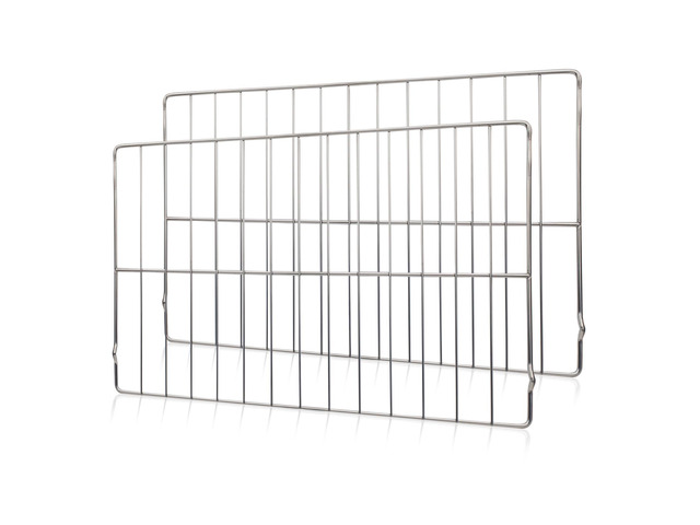 Upgraded 316496201 Oven Rack 24-3/16 x 16 Inches Oven Rack Replace AP4040129, 316496207, 316404501 Compatible with GE Range Oven Stove (2 Pack)
