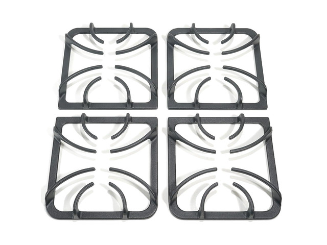 316202405 Gas Stove Burner Grates Replacement for Frigidaire Cast Iron4 Pcs Premium Compatible with Kenmore gas ranges burner rack, cooktops and...