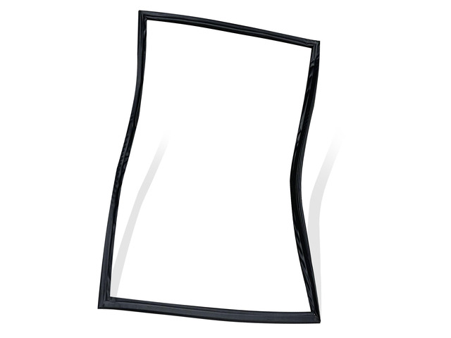 Upgraded Black Refrigerator Freezer Door Gasket (Magnetic Strip Inside) Part # WPW10436250 Compatible with Select Amana, JennAir, Kenmore,...