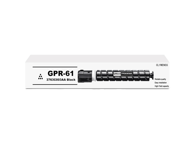 GPR-61 GPR61 Black Toner Cartridge Replacement for Canon GPR-61 GPR61 3763C003AA for ImageRUNNER Advance DX C5840i C5850i C5860i C5870i Printer...