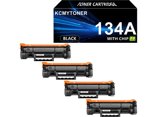 Compatible W1340A Replacement for HP 134A Toner Cartridge for Laser Jet M209dw M209d M234dw M234sdn M234sdw Ink (4PK,with Chip)