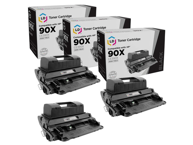 Products Compatible Toner Replacement for HP 90X CE390X (BK 3PK) For HP LaserJet 600 M602/M603 & M4555 MFP (US only). 24,000-page yie. Not for...