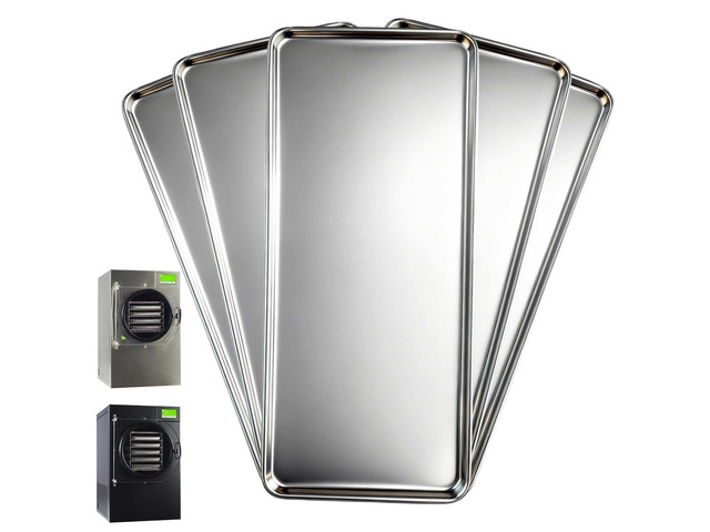 Metal Trays for Harvest Right Home Pro Freeze Dryer-Heavy-Duty 304 Stainless Steel,Custom-Made Fit for Medium Harvest Right Freeze Dryer...