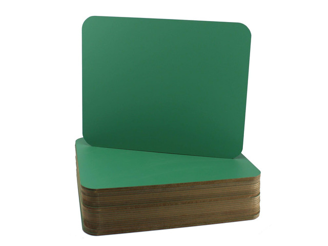 9.5' x 12' Green Chalkboards, Classroom Set, Student Drawing, Small School Chalkboard, Menu Board, Pack of 24