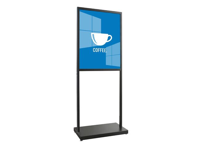 22x28 Inch Floor Stand Sign Holder, Heavy Duty Pedestal Poster Stand Double Sided Display for Business, Retail & Real Estate