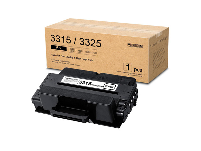 WorkCentre 3315 / 3325 Black Toner Cartridge 1Pack (5,200 Pages) - Compatible 106R02311 Toner Cartridge Replacement for Xerox WorkCentre 3315...