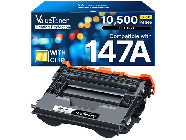 147A Compatible for HP 147A Black Toner Cartridge (1-Pack) Compatible for HP 147A Works with HP Enterprise M610 M611 M612 MFP M634 M635 M636...