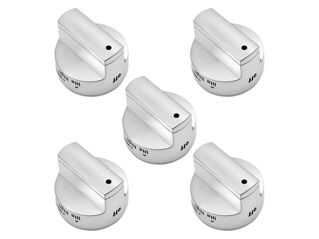 W11101439 Oven Range Burner Knob for Maytag Whirlpool Gas Stove Knob 5 Pack Surface Burner Knobs Fits MGR6600FZ0 MGR6600FB0 MGR6600FZ1 MGR7700LZ1...