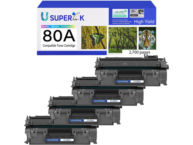 80A Toner Cartridge Compatible for HP LaserJet Pro M401n M401dn 80A Black Toner Cartridge for LaserJet Pro 400 M401a M401d MFP M425dn M401dne...
