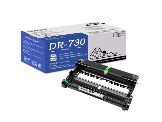 DR730 DR-730 Drum Unit Compatible 1 Pack (NOT Toner) DR730 DR 730 Black Replacement for Brother DR730 for Brother DCP-L2550DW MFC-L2710DW L2750DW...